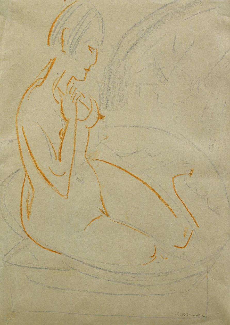 Nudo da Ernst Ludwig Kirchner