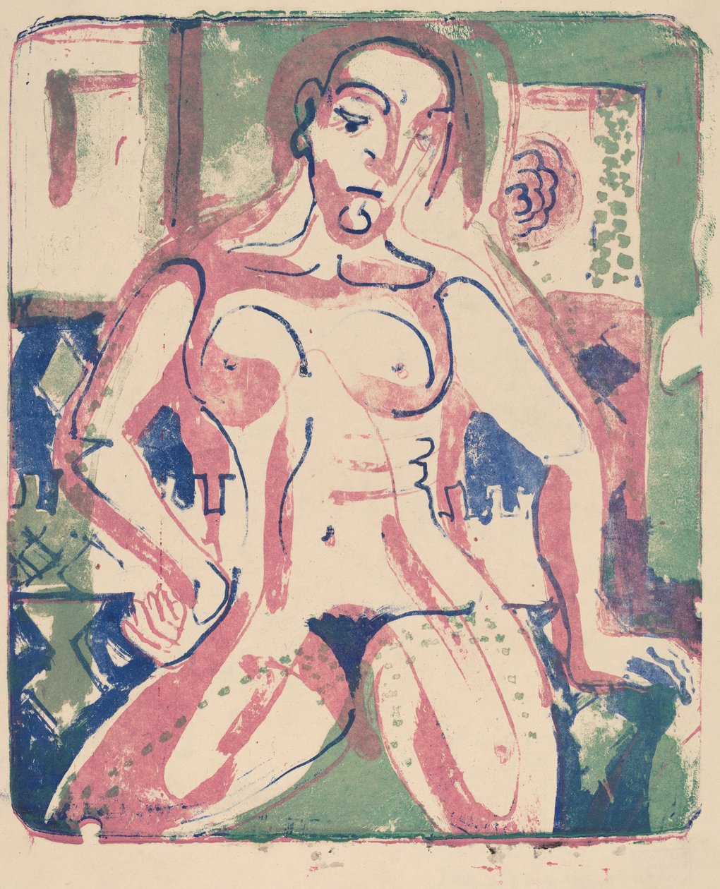 Donna nuda da Ernst Ludwig Kirchner