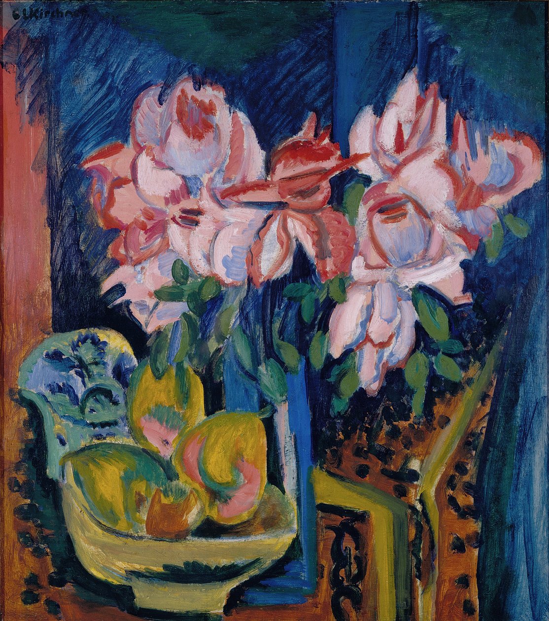 Rose rosa da Ernst Ludwig Kirchner