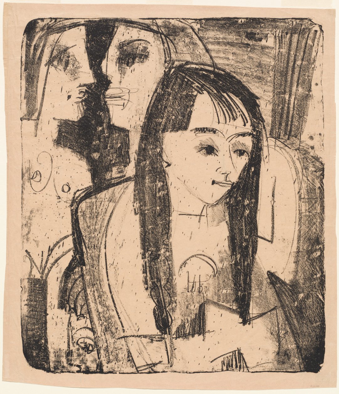 Ritratto di una Ragazza da Ernst Ludwig Kirchner
