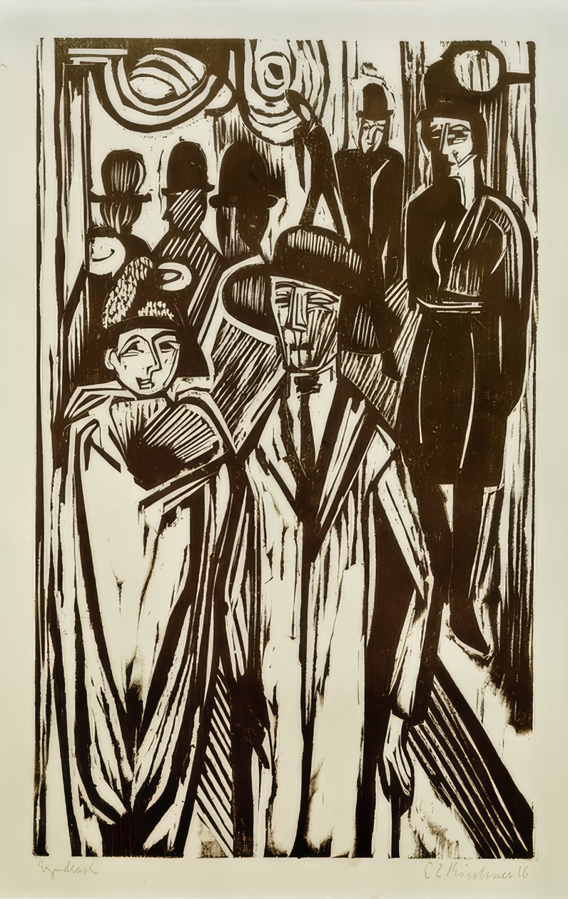 Strada da Ernst Ludwig Kirchner