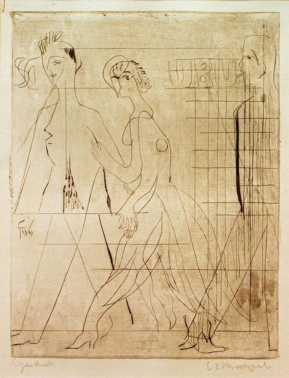 Scena di strada da Ernst Ludwig Kirchner