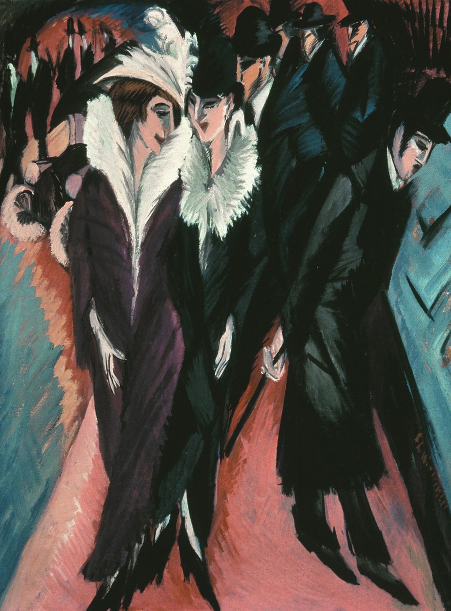 Strada, Berlino da Ernst Ludwig Kirchner