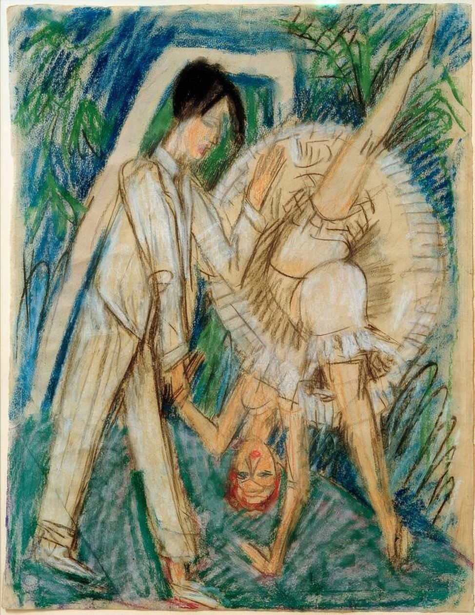 Coppia di ballerini da Ernst Ludwig Kirchner