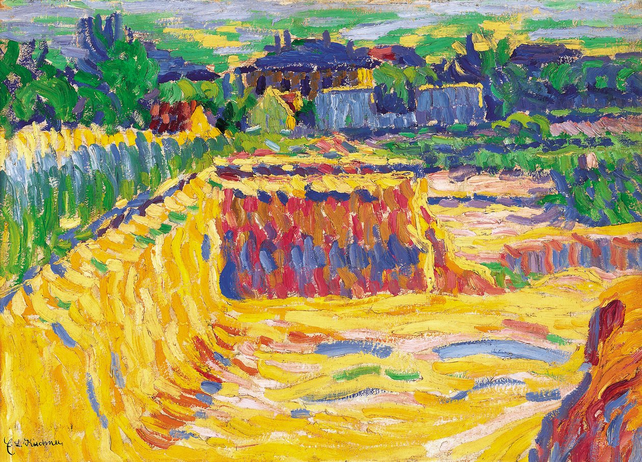 La Fossa di Limo da Ernst Ludwig Kirchner
