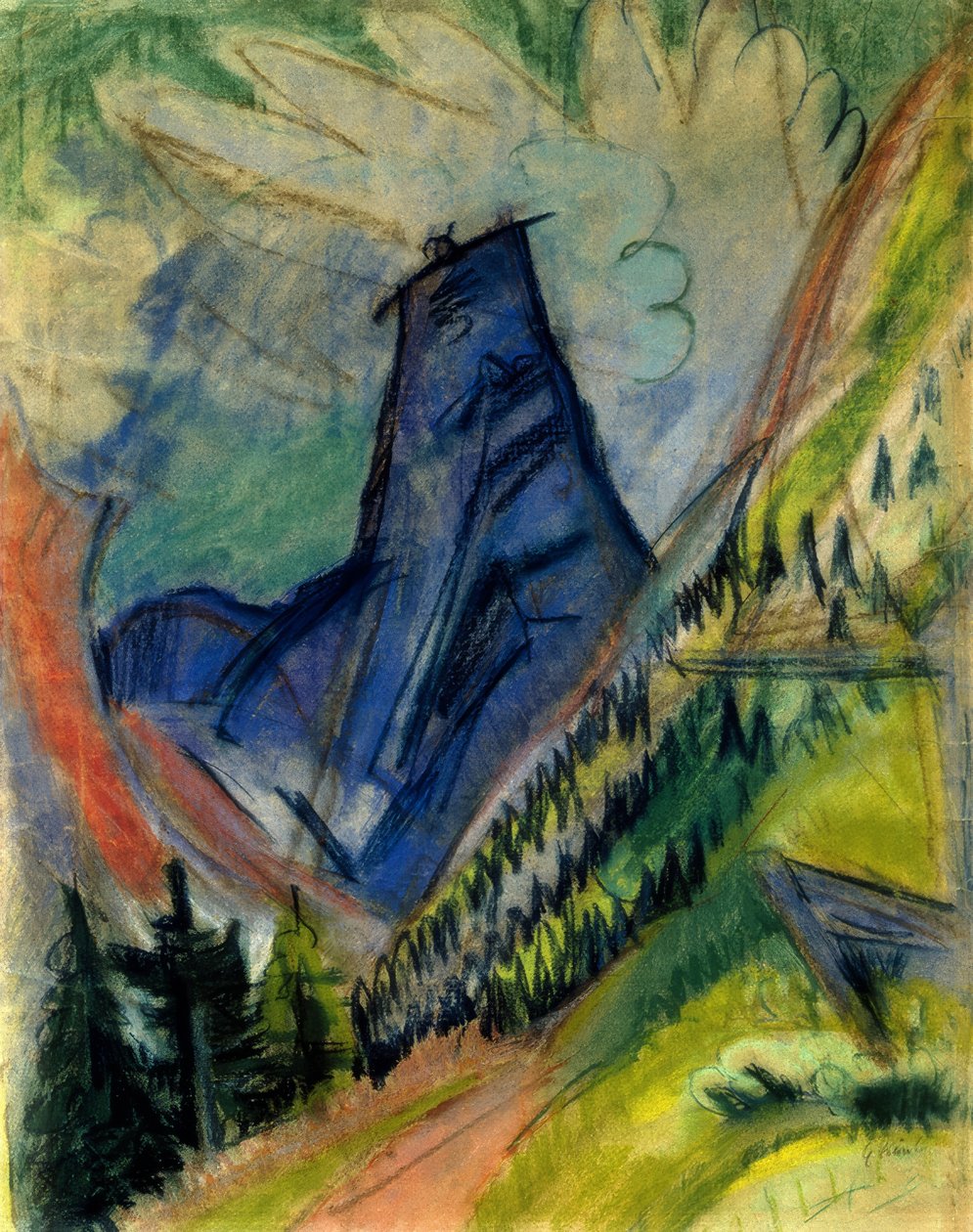 Tinzenhorn da Ernst Ludwig Kirchner