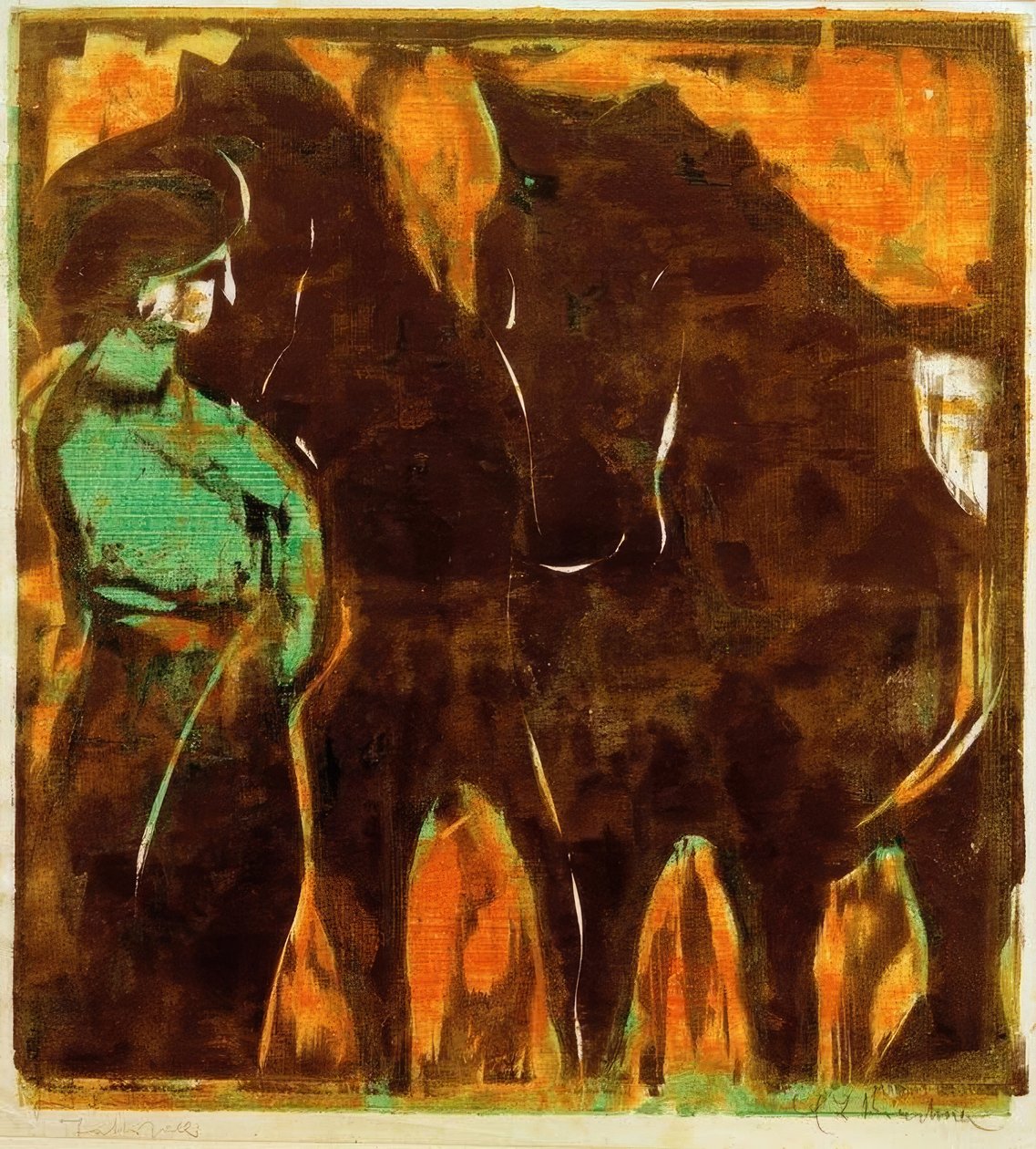Immagine del circo da Ernst Ludwig Kirchner