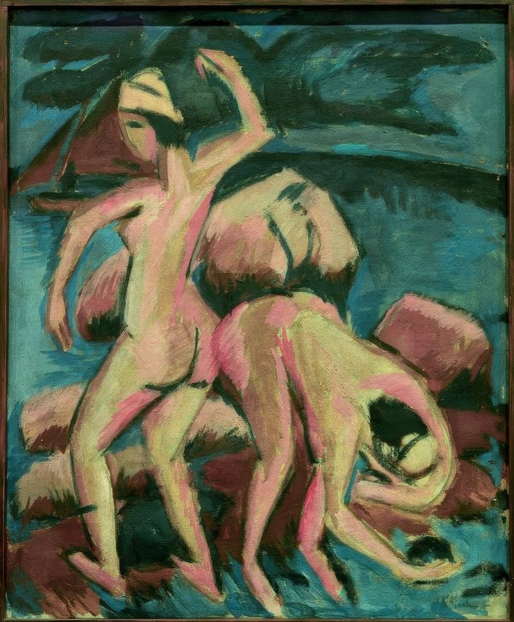 Due bagnanti, Fehmarn da Ernst Ludwig Kirchner