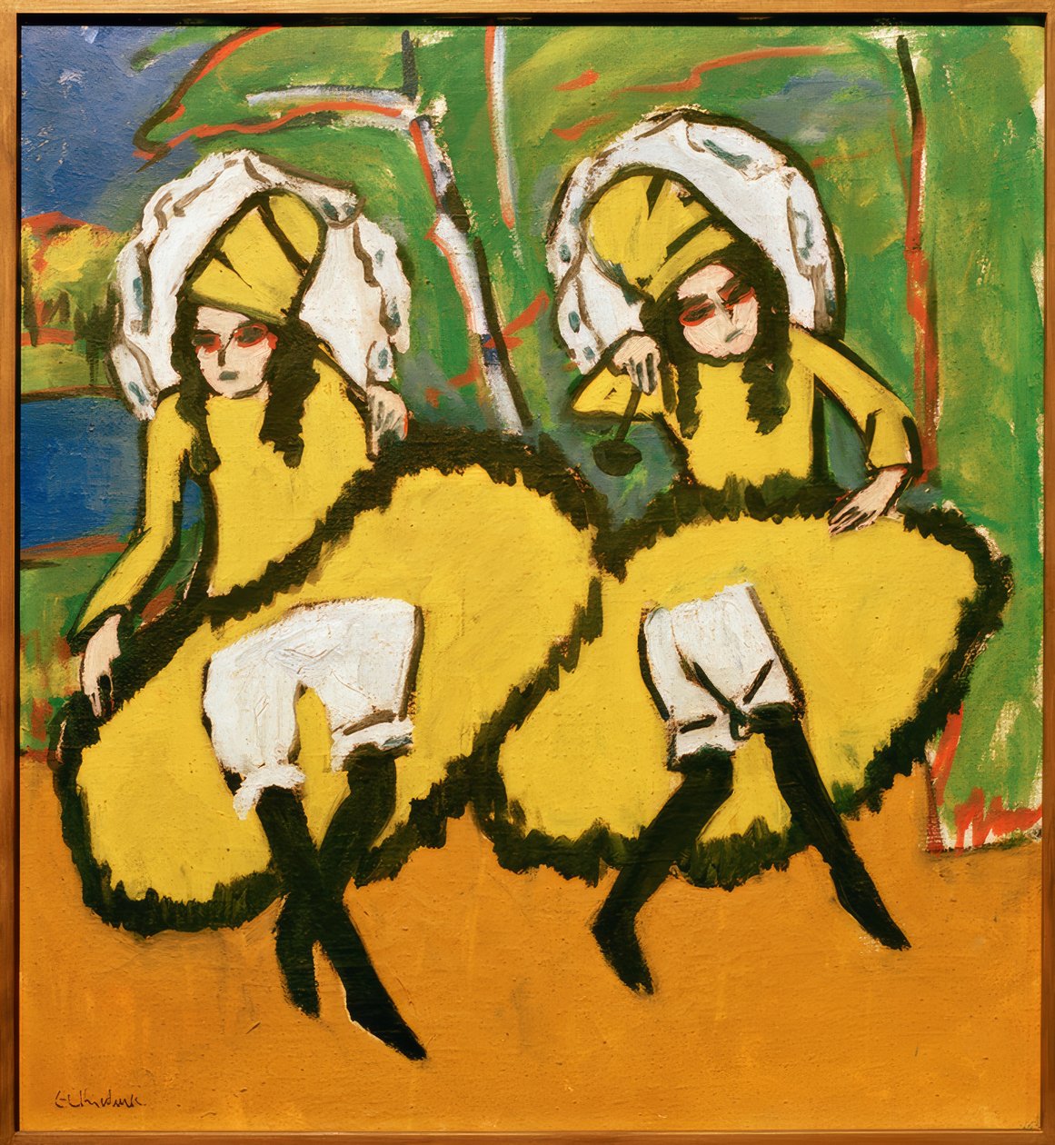 Due ballerine da Ernst Ludwig Kirchner