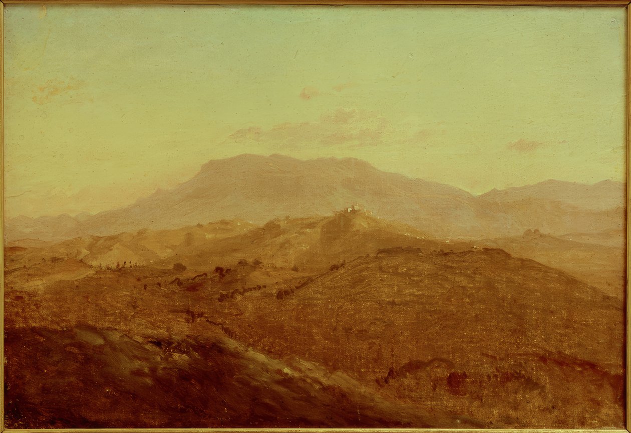 Vista da Olevano su Paliano da Ernst Meyer