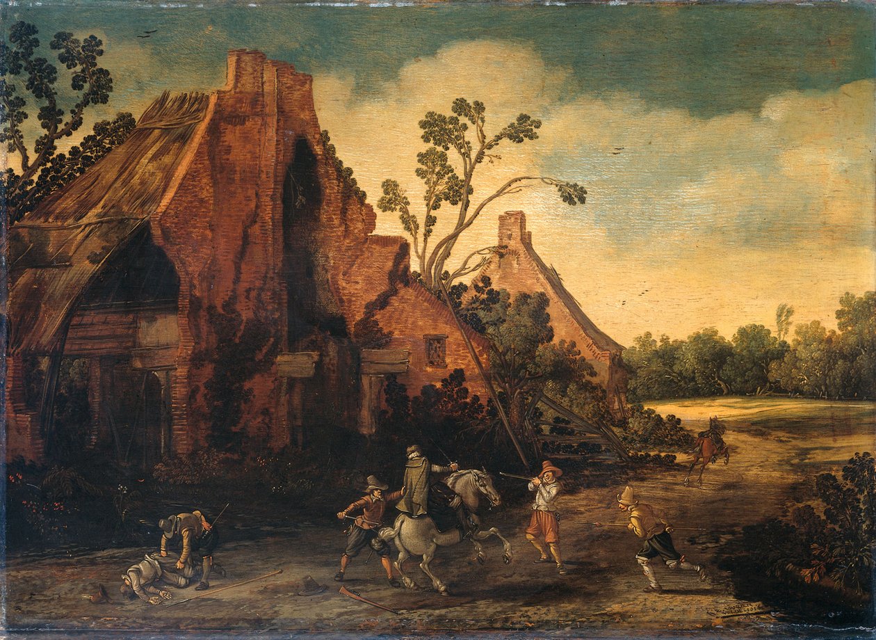 La rapina da Esaias Velde van de