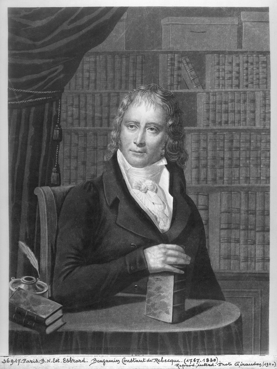 Henri Benjamin Constant de Rebecque (1767-1830) da Esbrard