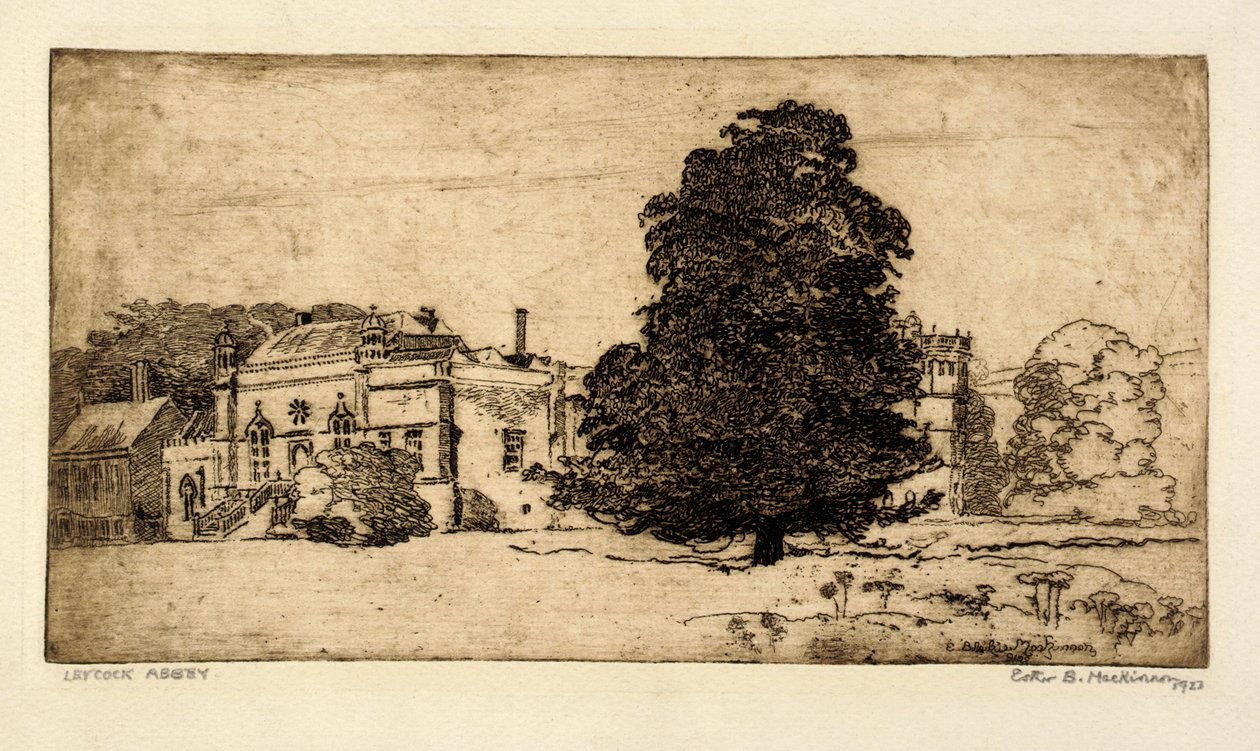 Abbazia di Leycock da Esther Blaikie MacKinnon