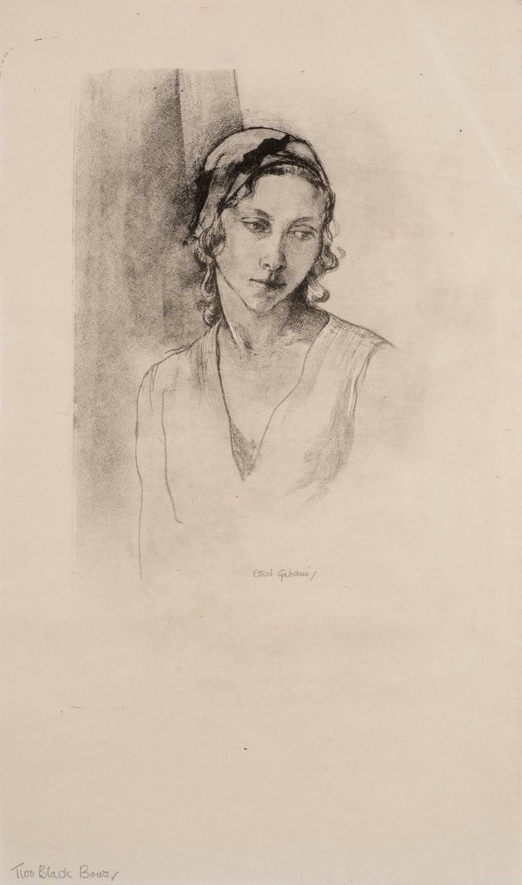Due fiocchi neri da Ethel Gabain