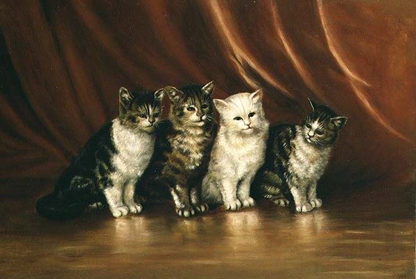 Quattro gatti da Ethel Leigh