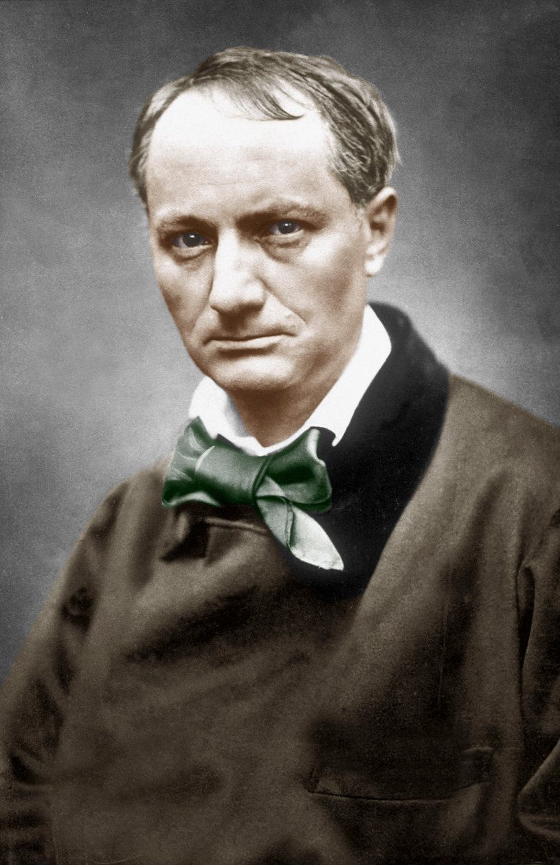 Charles Baudelaire, c.1866 da Etienne Carjat