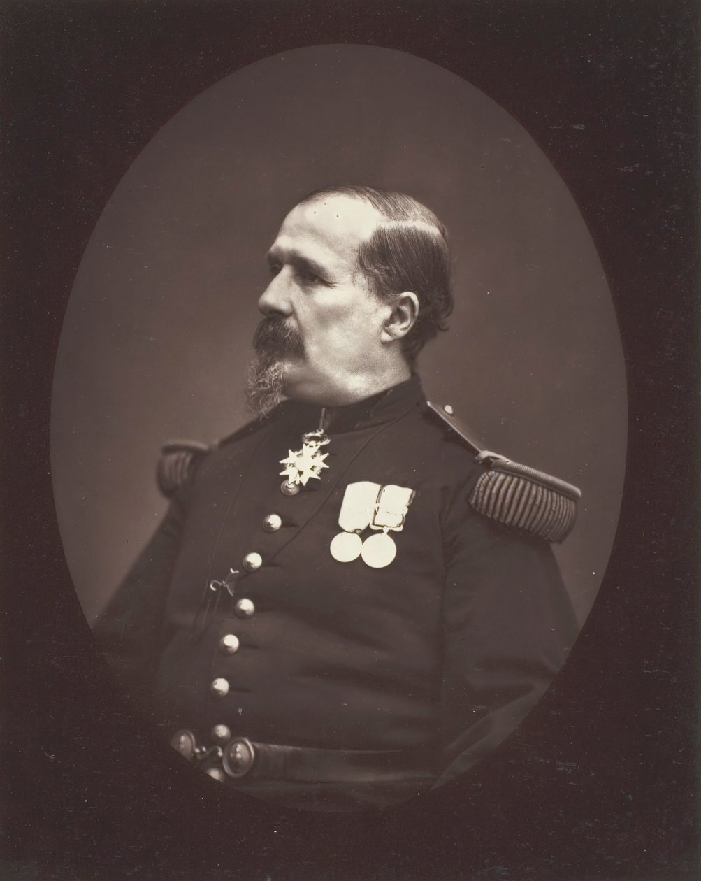 Colonnello Denfert-Rochereau, c. 1876-78 da Etienne Carjat