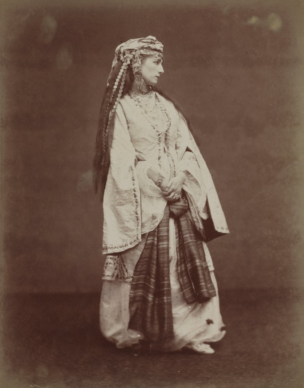 Sarah Bernhardt in "Zaire" di Voltaire da Etienne Carjat