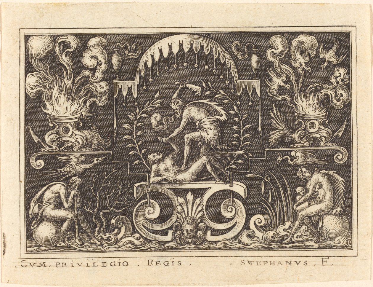 Morte di Abele da Etienne Delaune