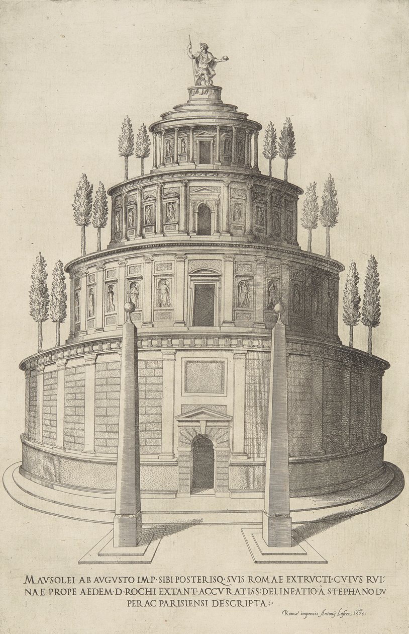 Mausolei Ab Augusto Imp da Etienne Duperac