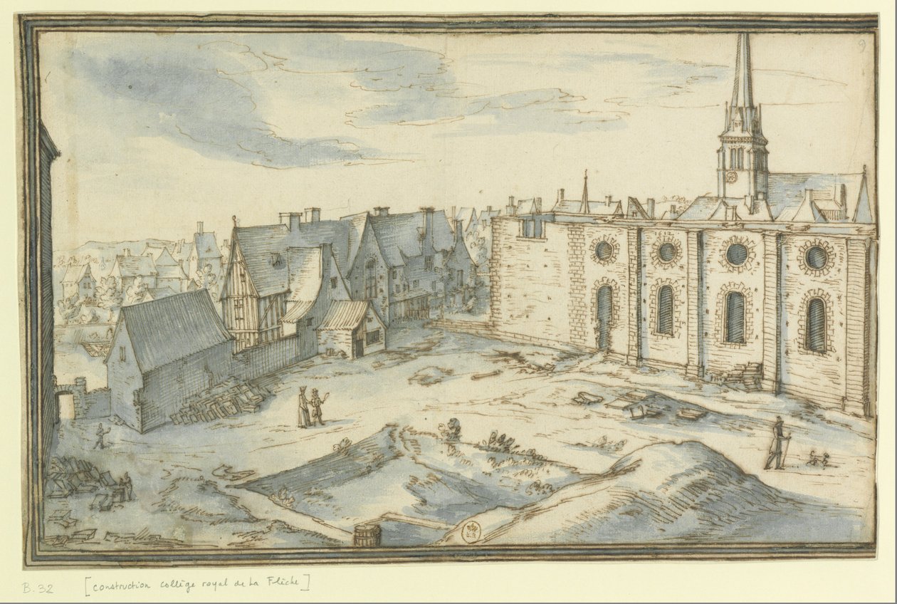 CostruzioneCollègeLaFlèche1 da Etienne Martellange