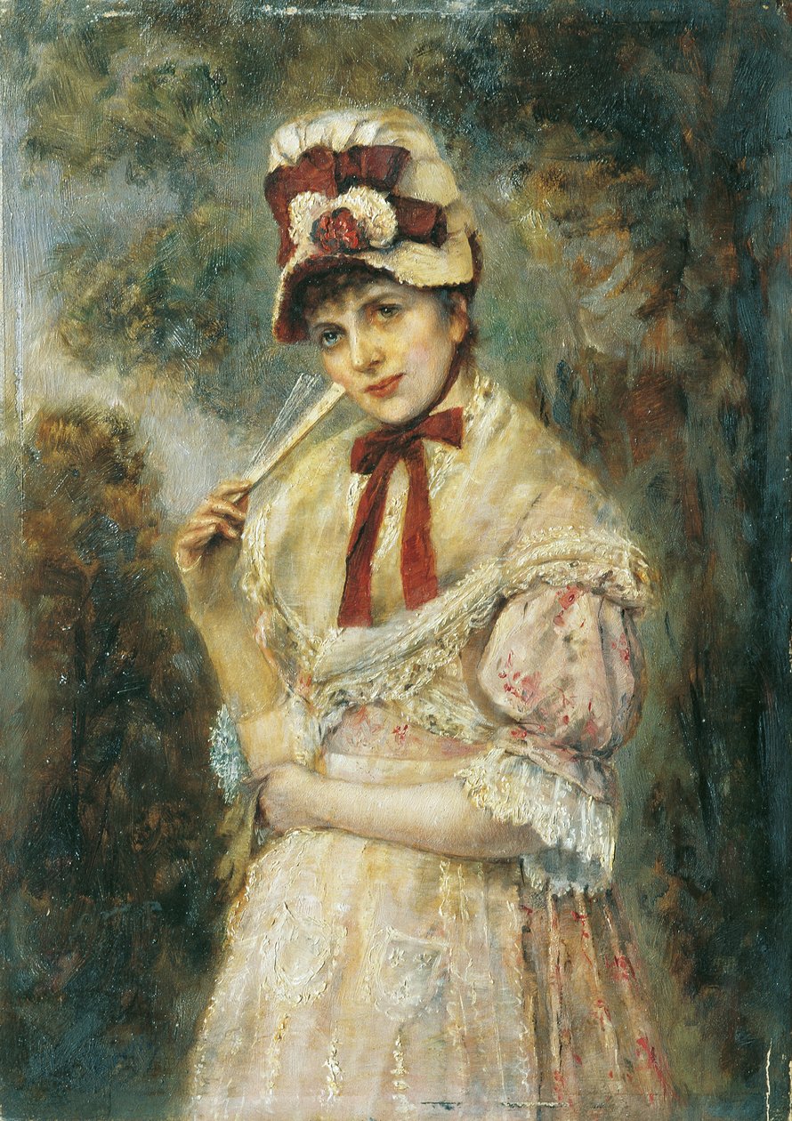 Ritratto di donna da Eugen Horstig