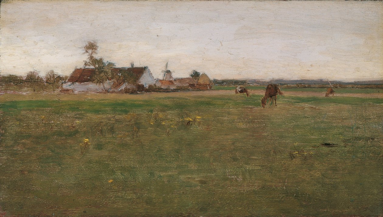 Paesaggio serale da Eugen Jettel