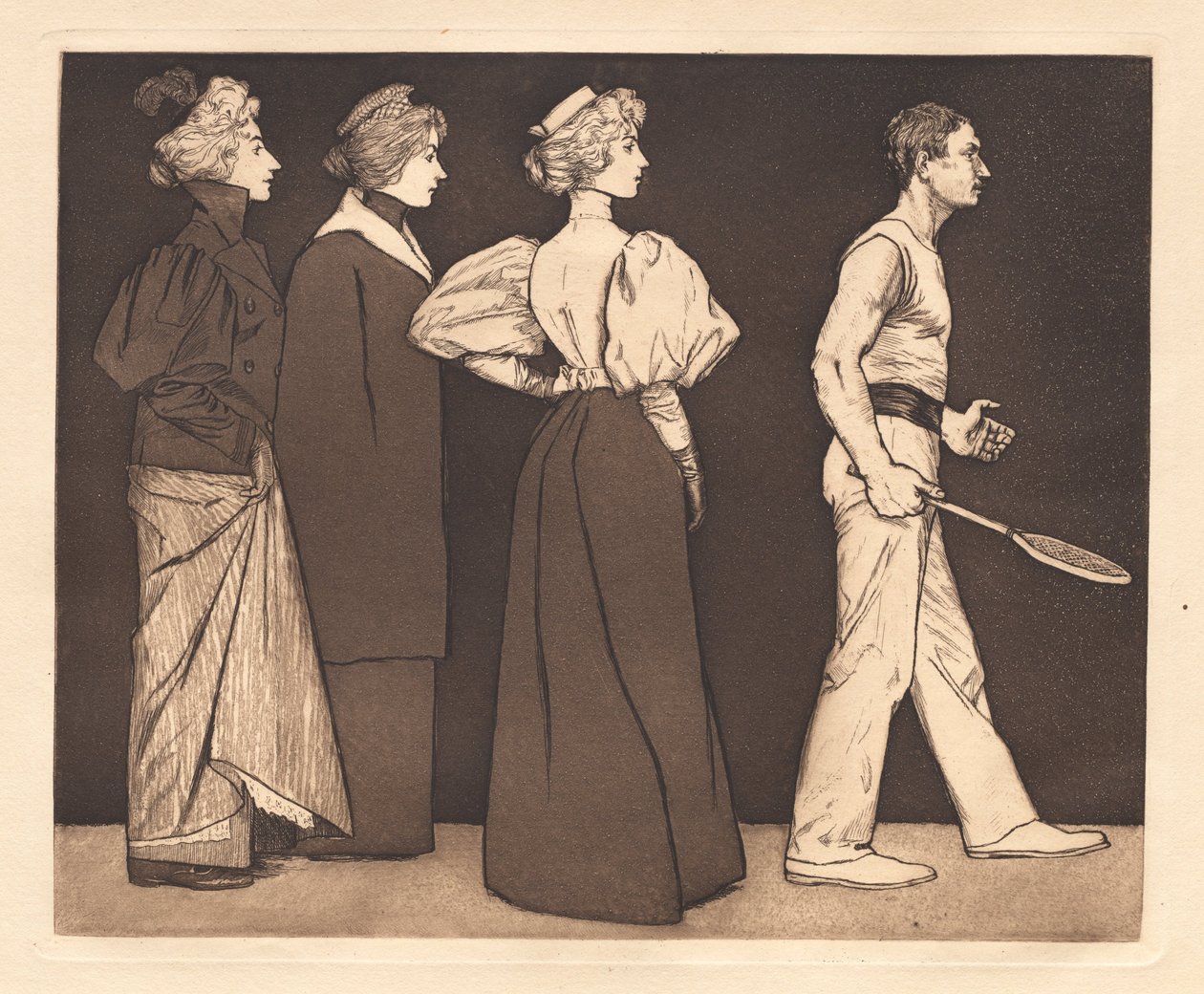 Il giocatore di tennis da Eugen Kirchner