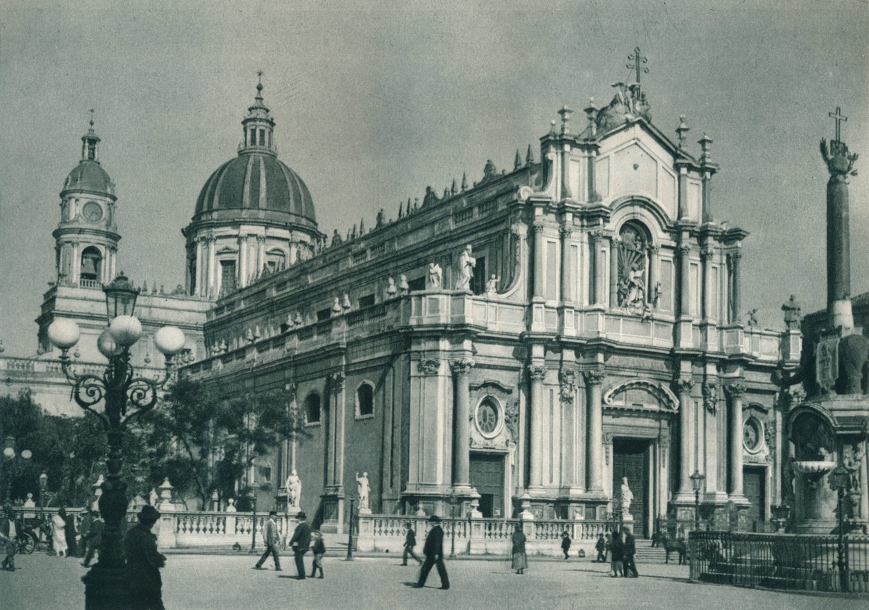 Cattedrale di Catania, Sicilia, Italia da Eugen Poppel