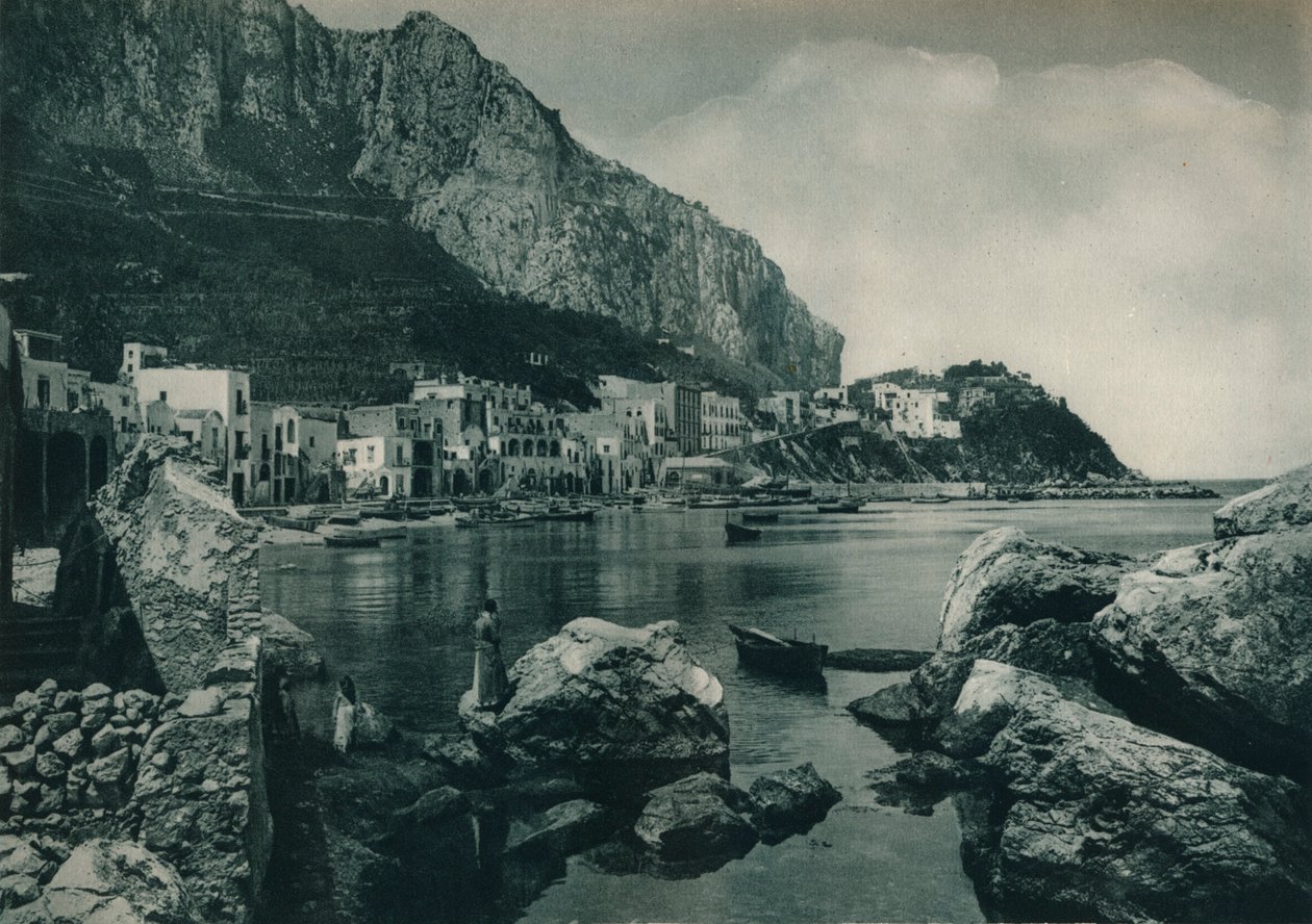 Marina Grande, Capri, Italia, 1927 da Eugen Poppel