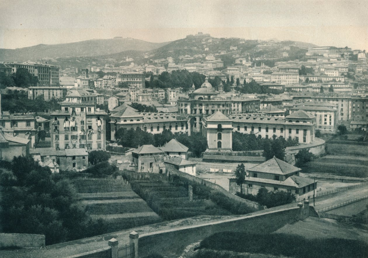 Veduta di Genova, Italia, 1927 da Eugen Poppel