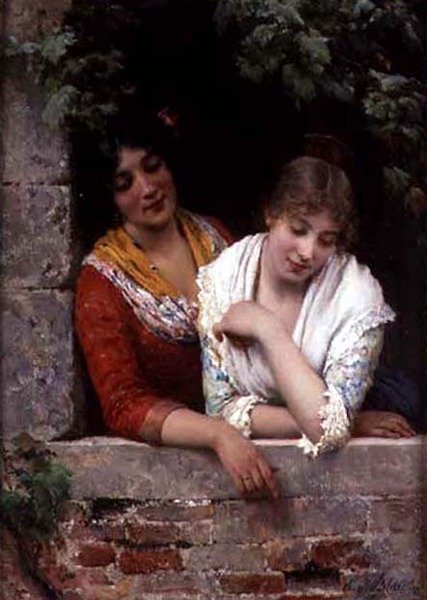 Sogni ad occhi aperti da Eugen von Blaas