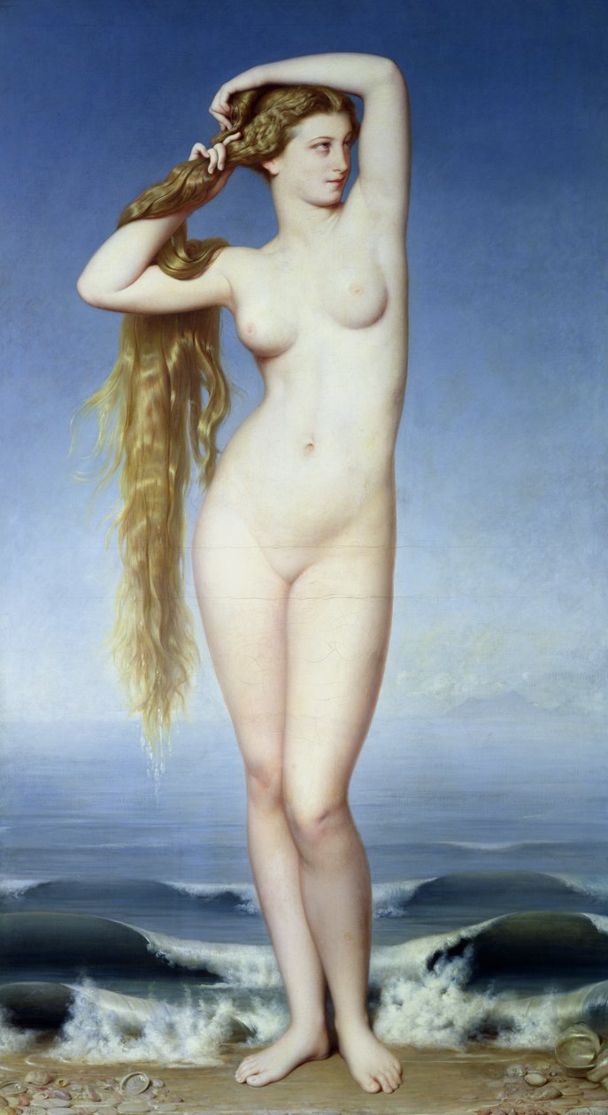 La nascita di Venere da Eugene Emmanuel Amaury Duval