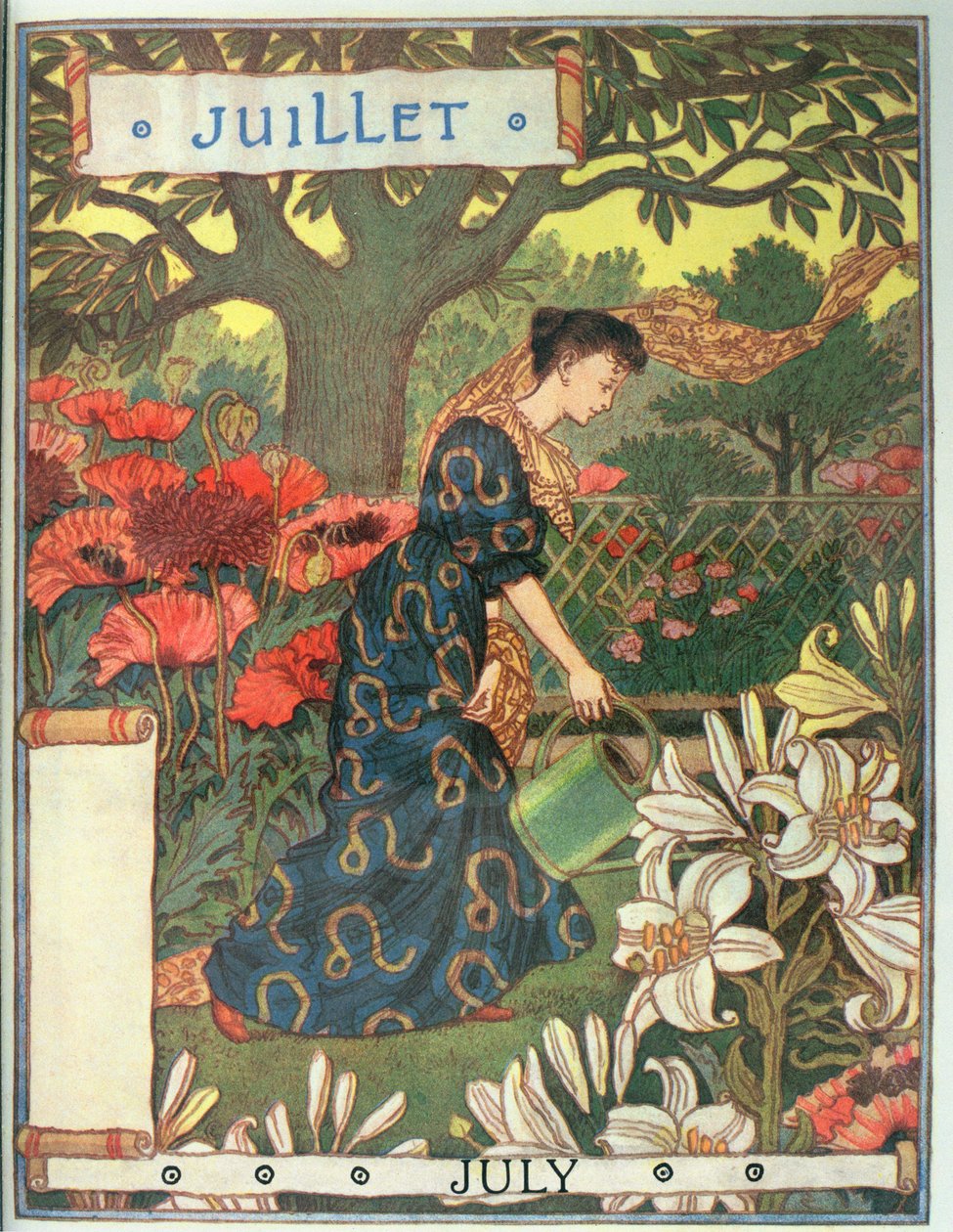 Luglio da Eugene Grasset