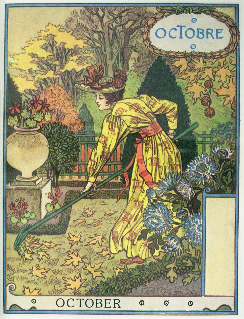 Ottobre da Eugene Grasset