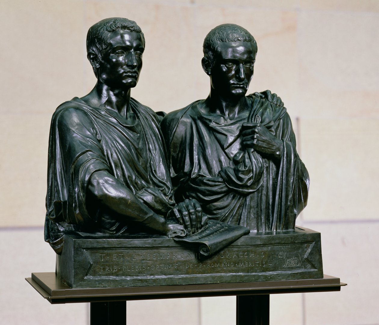 Cenotafio dei Gracchi, 1853 (bronzo) da Eugene Guillaume