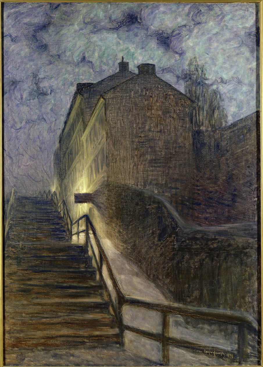 Motivo da Timmersmainsgatan, 1899 da Eugène Jansson