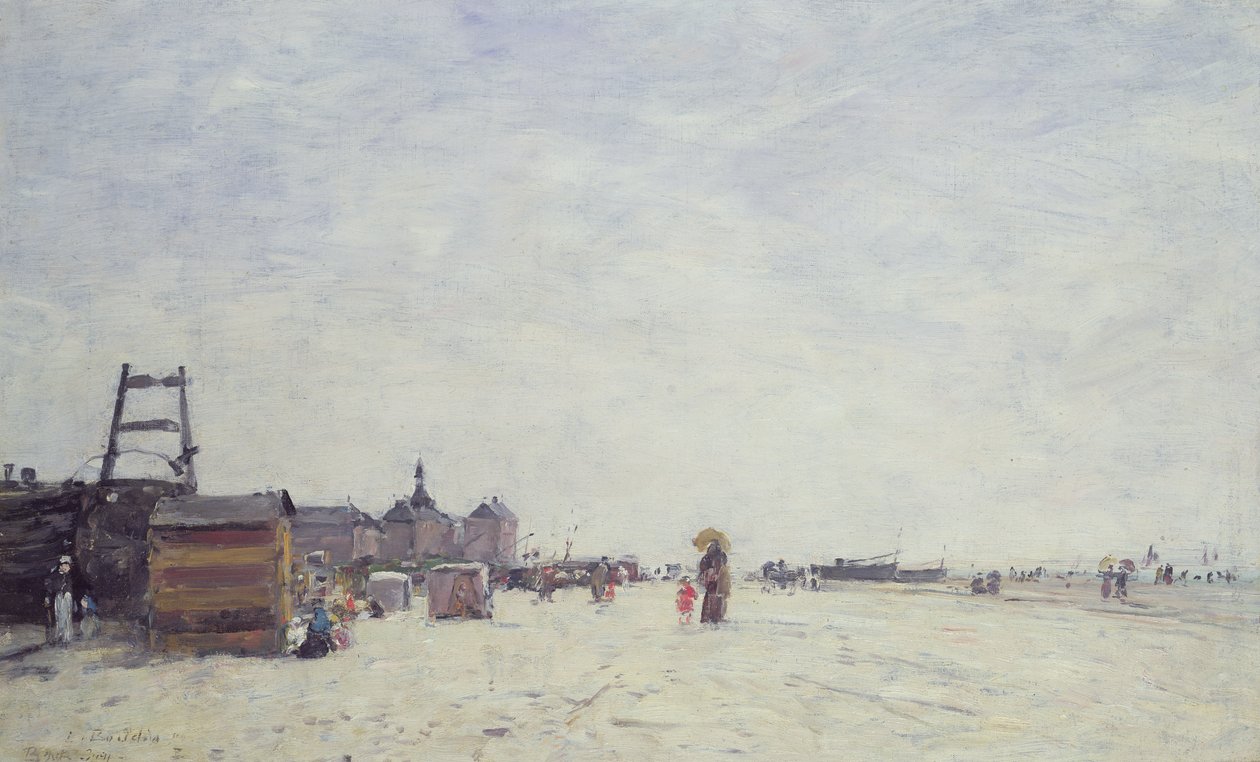 Berck-Plage, 1890 da Eugene Louis Boudin