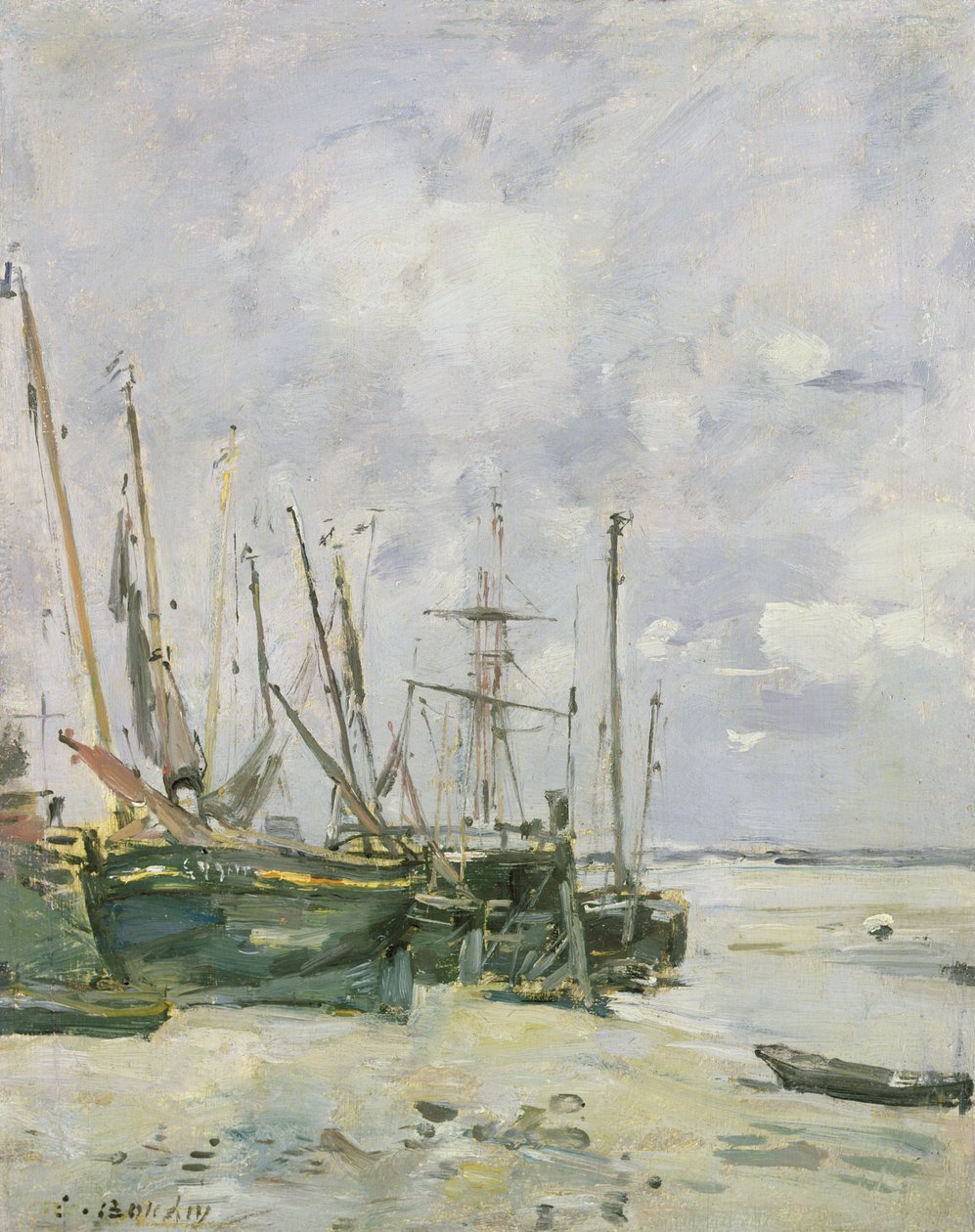 Barche, 1888-95 da Eugene Louis Boudin