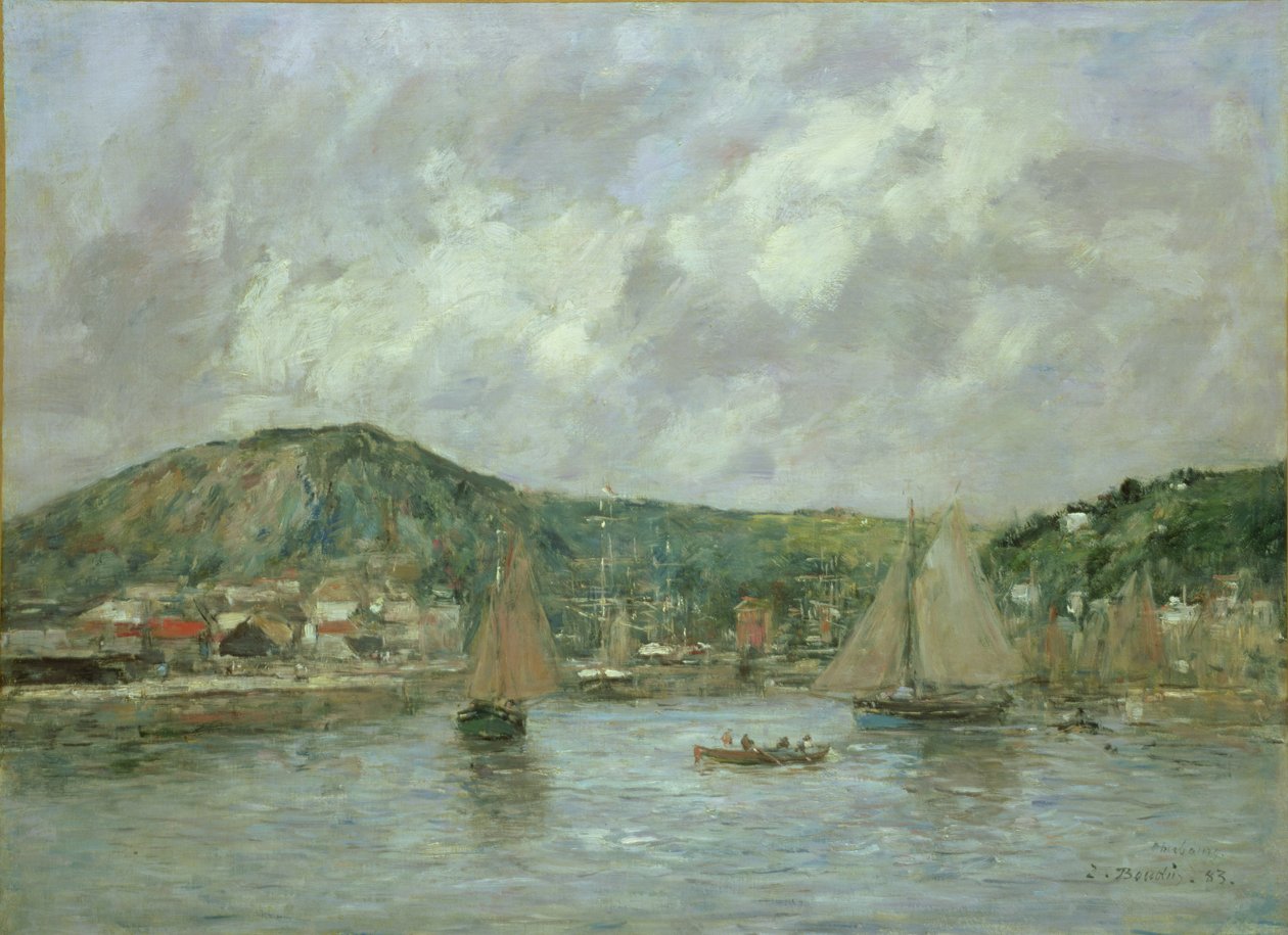Cherbourg, 1883 da Eugene Louis Boudin