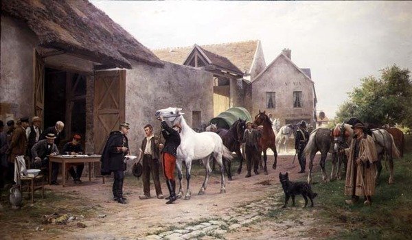 Coscrizione da Eugene Alexis Girardet