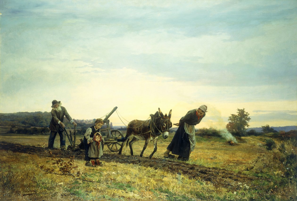 Aratura dei Campi da Eugene Alexis Girardet