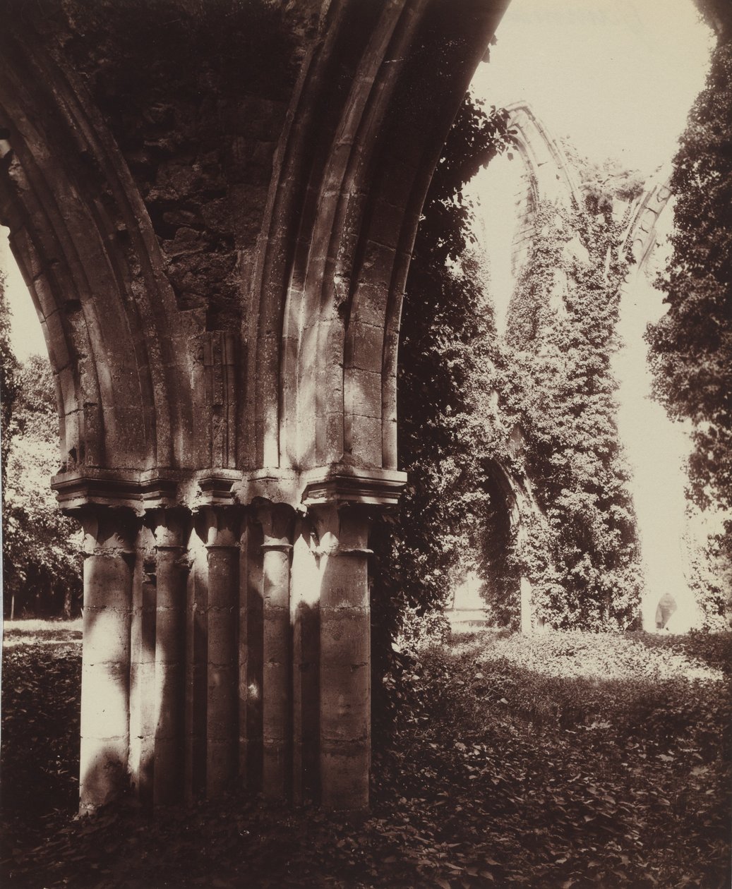 Dammarie-les-Lys, rovine, 1910 (foto) da Eugène Atget