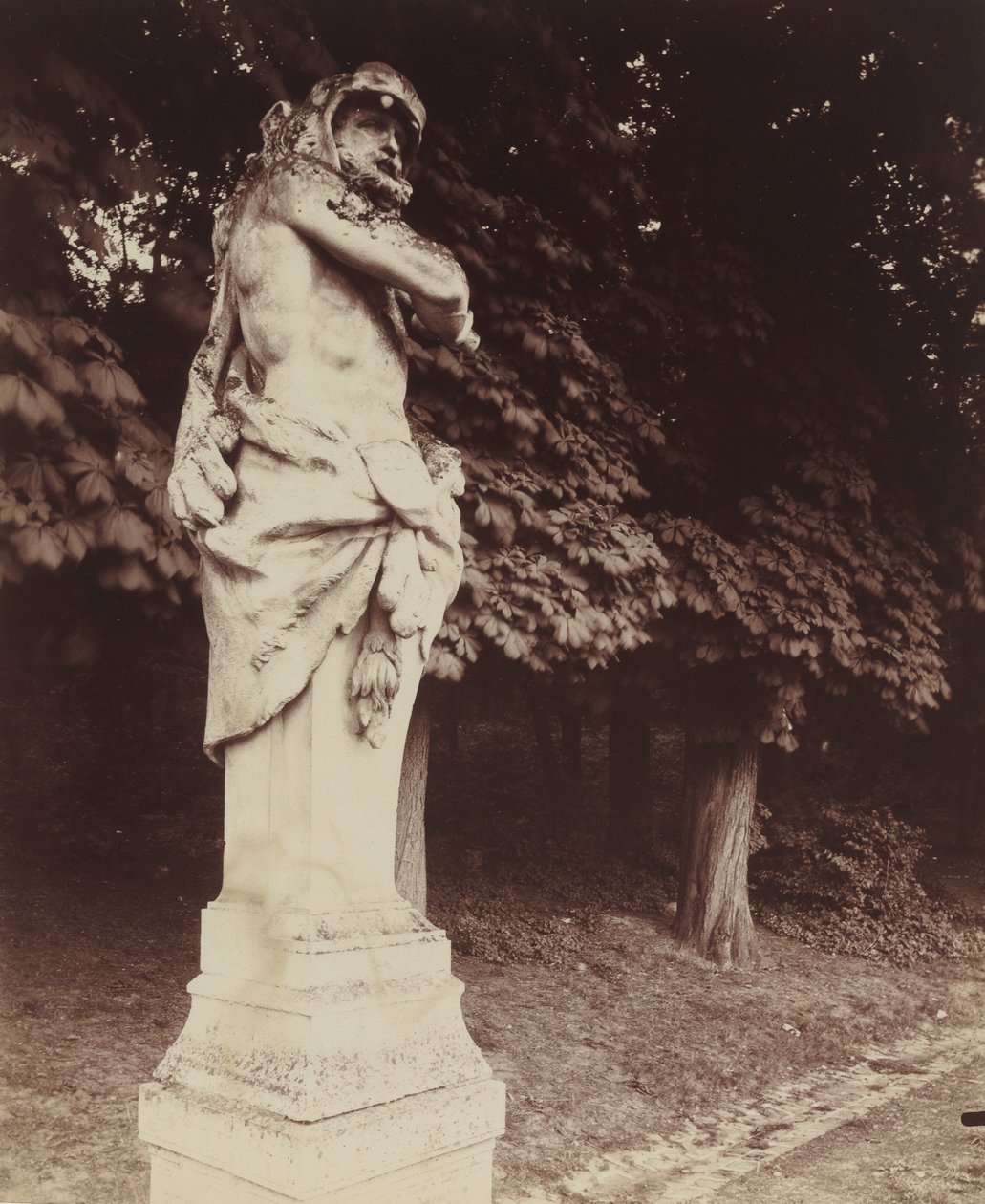 Saint-Cloud, 1922 (foto) da Eugène Atget