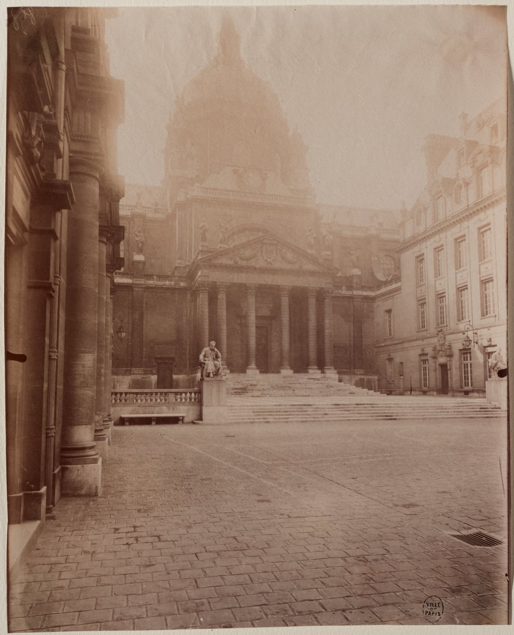 La Sorbona, Parigi da Eugène Atget