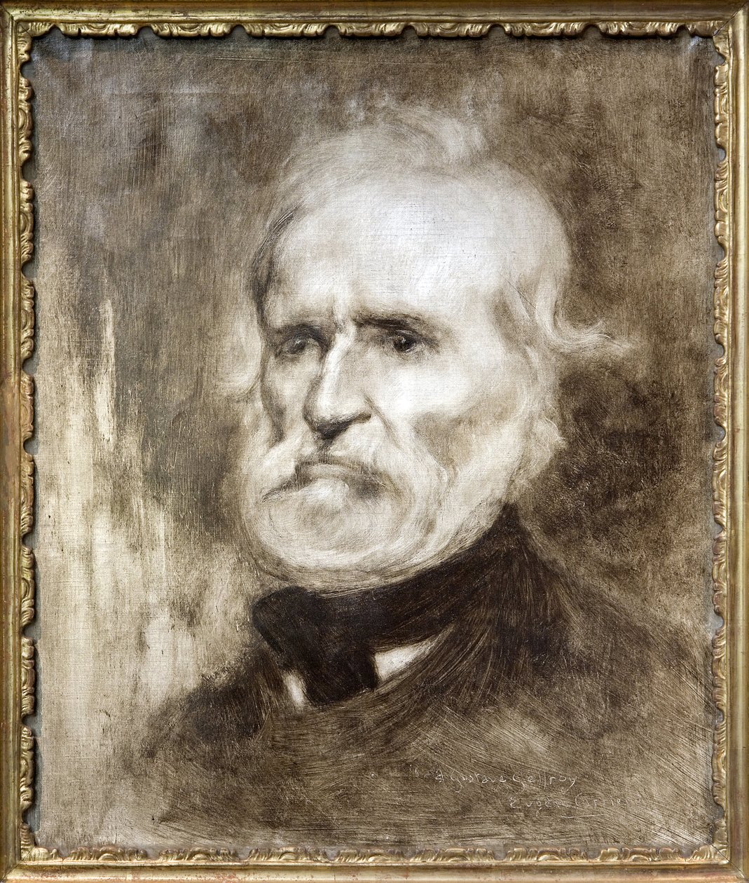 Ritratto di Louis-Auguste Blanqui (dipinto) da Eugène Carrière