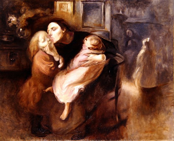 Studio per Maternità da Eugène Carrière