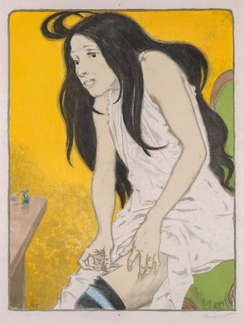 Tossicodipendente da morfina da Eugene Grasset