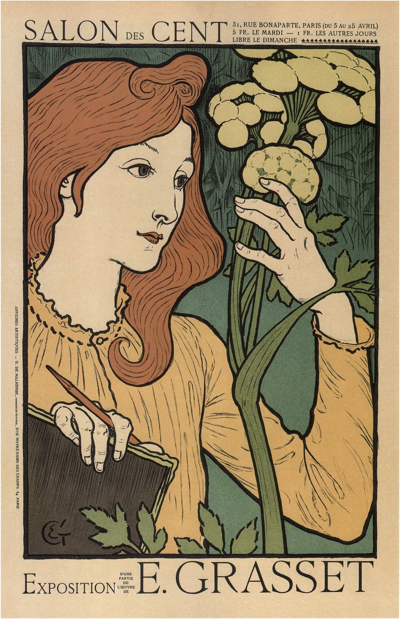 Salon des Cents, 1894 da Eugene Grasset