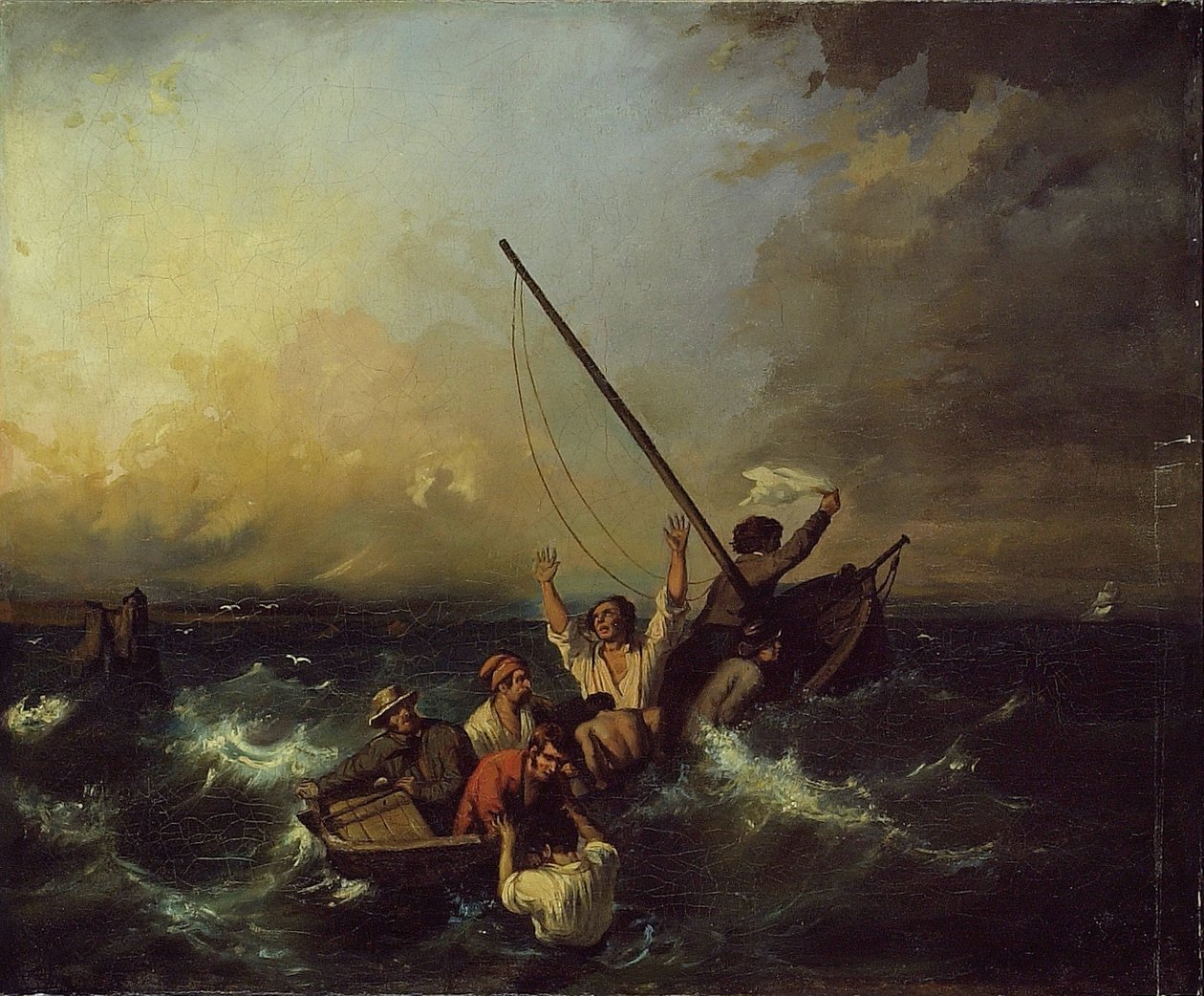 Naufragio da Eugene Isabey